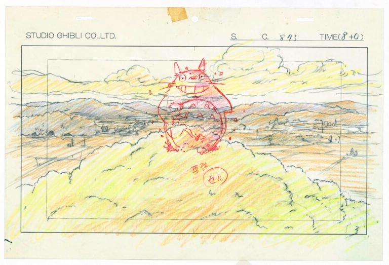 My Neighbor Totoro © 1988 Nibariki – G Studio Ghibli: quando il layout è incantato