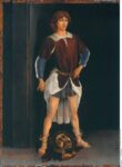 Piero del Pollaiolo David vincitore 1465 1470 ca. ©Berlino Gemäldegalerie Staatliche Museen zu Berlin Preußischer Kulturbesitz Poche opere per una grande mostra. L’arte dei Pollaiolo, maestri del Quattrocento