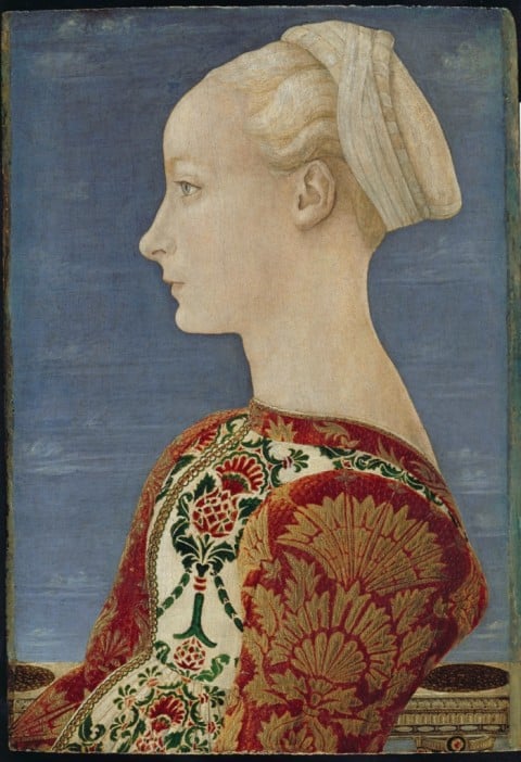 Piero del Pollaiolo, Ritratto di giovane donna, 1465 - ©Berlino, Gemäldegalerie, Staatliche Museen zu Berlin, Preußischer Kulturbesitz