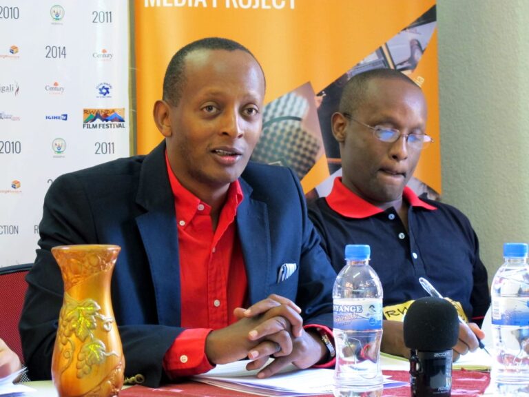 Rwanda Film Festival president Eric Kabera Made in Rwanda. Un reportage africano
