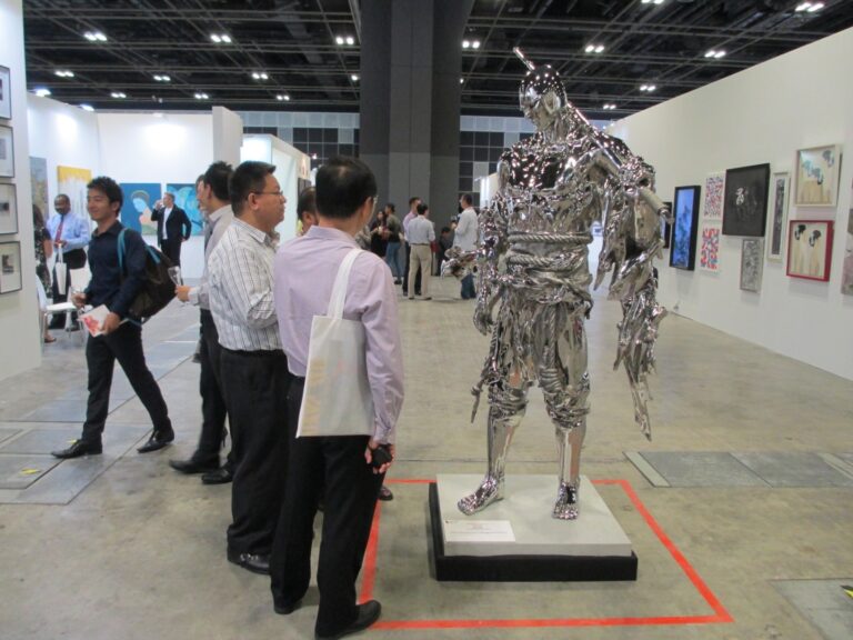 Ren Zhe, Gallery: Hakaren Art Gallery, Singapore art fair 2014 (foto Chiara Cecutta)