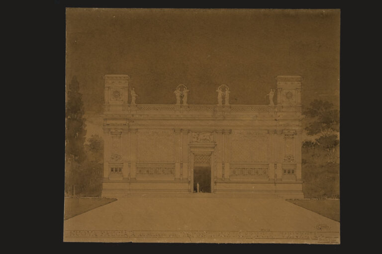 Venezia nuova facciata del Palazzo per l’Esposizione internazionale d’arte 1914 Guido Cirilli: un architetto e la sua Accademia