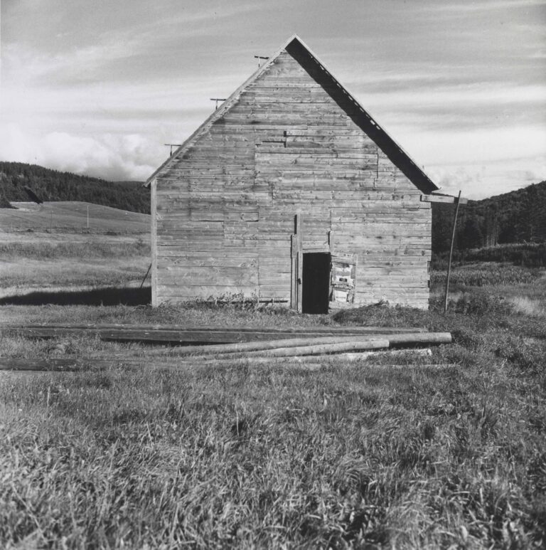 Walker Evans Barn Nova Scotia 1969 1971.Clark and Joan Worswick © Walker Evans Archive The Metropolitan Museum of Art La denuncia sociale in bianco e nero. Walker Evans a Berlino