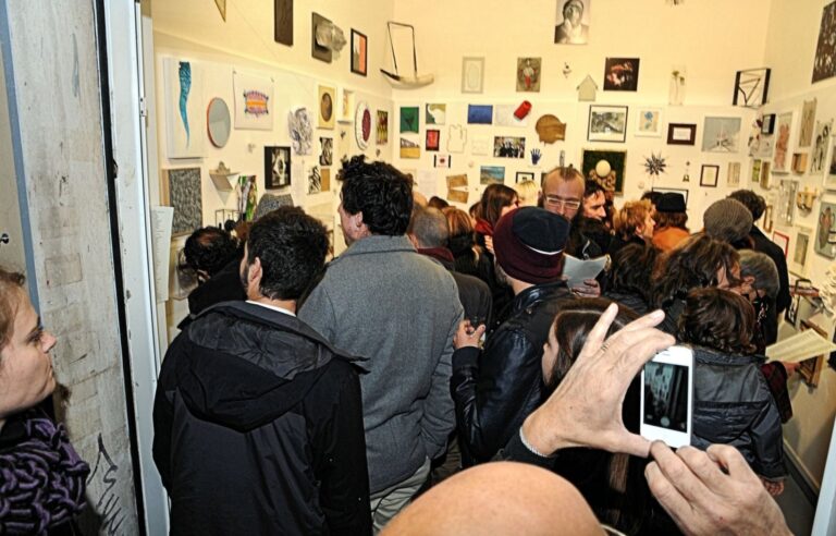 landriscina n1 Tante immagini dall'inaugurazione di Spazio Y, nel quartiere romano del Quadraro. Cento artisti in campo per un nuovo luogo di studio, sperimentazione ed esibizione