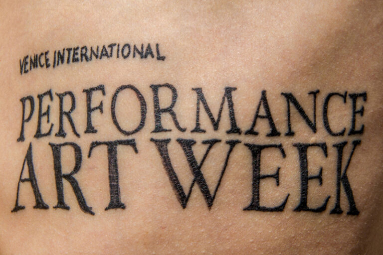1. International Performance Art Week e Think Forward Film Festival. A Venezia due rassegne, per un weekend: politica e ambiente, corpo e habitat