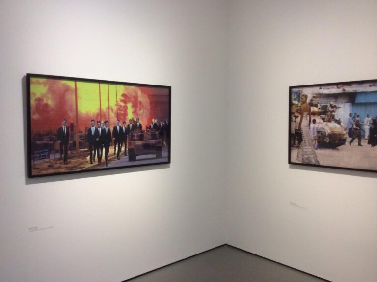 Afterimage veduta della mostra presso la Galleria Civica Trento 2014 2 La guerra mediatica e i suoi postumi. Alla Civica di Trento