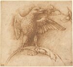 Andrea Mantegna Uccello appollaiato su un ramo con frutto anni sessanta del XV secolo National Gallery of Art Washington Andrew W. Mellon Fund L’arte veneziana in centrotrenta disegni. Al Museo Correr