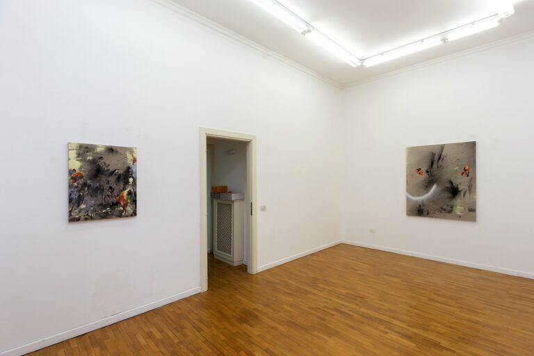 Annie Lapin – See veduta della mostra presso la Galleria Annarumma Napoli 2014 3 Il paesaggio secondo Annie Lapin. Da Annarumma a Napoli