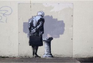 Miami Updates: caccia aperta al Banksy strappato a Folkestone. “Art Buff” sarà messa in vendita alla fiera Art Miami per 730mila dollari