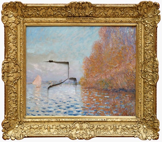 Claude Monet Argenteuil Basin with a single Sailboat 21 Va in cella il vandalo che prese a cazzotti un Monet, a Dublino. Dopo due anni arriva il verdetto, che suggella la folle vicenda
