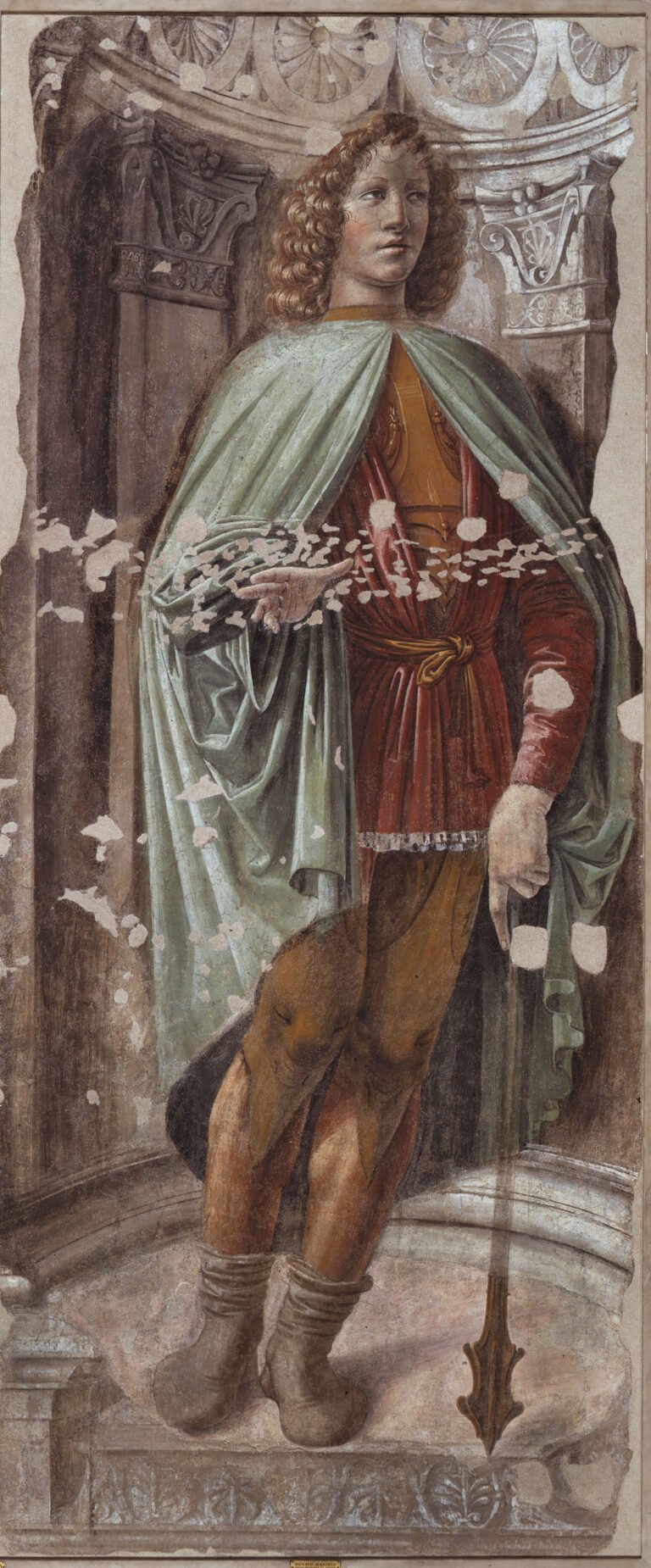 Donato Bramante Uomo dalla mazza 1487 88 Milano Pinacoteca di Brera Bramante a Milano. Le arti in Lombardia a fine Quattrocento