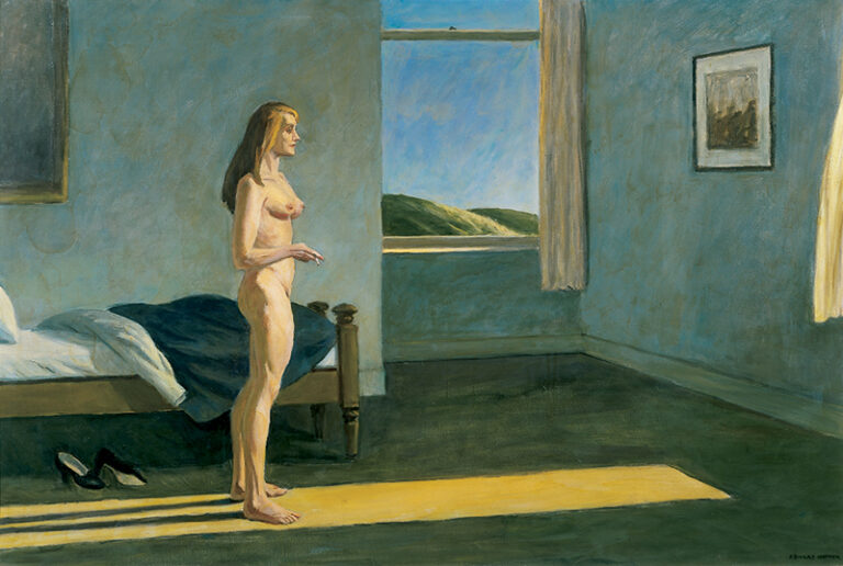 Edward Hopper A Woman in the Sun 1961 Whitney Museum of American Art New York Mercoledì Italo/Americano#5: il cibo, la vita e il silenzio della morte
