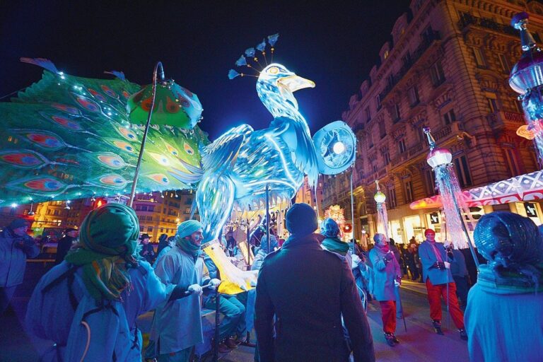 Fête des Lumiere 2014 Lione 3 Le mille luci di Lione. Video carrellata dalla Fête des Lumieres 2014