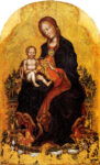 Gentile da Fabriano Madonna in trono col Bambino e angeli musicanti Galleria nazionale dellUmbria Perugia Da Giotto a Gentile. Pittura e scultura a Fabriano tra Duecento e Trecento