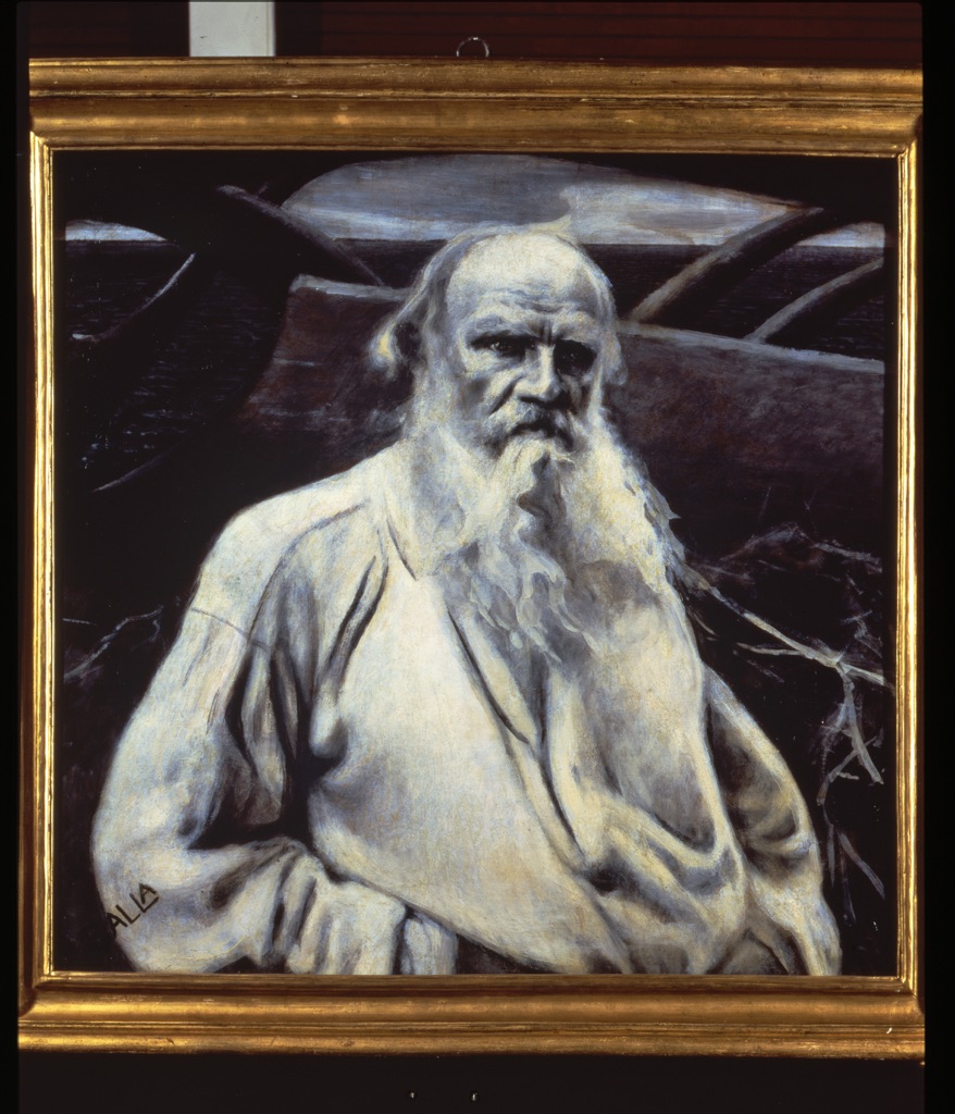 Giacomo Balla, Ritratto di Tolstoj, 1911 - Collezione Laura Biagiotti