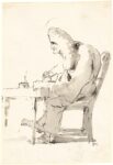 Giambattista Tiepolo Avvocato veneziano alla sua scrivania 1755 1760 National Gallery of Art Washington Ailsa Mellon Bruce Fund L’arte veneziana in centrotrenta disegni. Al Museo Correr