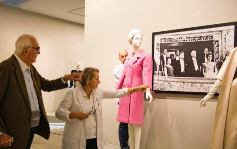 Hubert de Givenchy all'inaugurazione della mostra presso il Museo Thyssen-Bornemisza, Madrid 2014