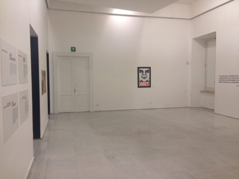 IMG 1086 Immagini dalla grande mostra di Shepard Fairey al PAN di Napoli. La prima in un museo italiano per Obey, (in)volontario spin doctor creativo per Barack Obama