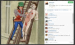 Jerry Saltz Instagram pic from ABMB 5 Miami Updates: satira social per Jerry Saltz, scatenato contro Art Basel su Instagram e Facebook. Al vetriolo le sue battute su Gagosian...