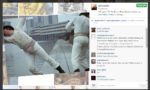Jerry Saltz Instagram pic from ABMB 6 Miami Updates: satira social per Jerry Saltz, scatenato contro Art Basel su Instagram e Facebook. Al vetriolo le sue battute su Gagosian...