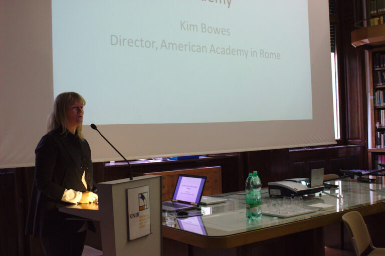 Kim Bowes Direttrice American Academy in Rome Prix de Rome: la Capitale d’Italia ombelico del mondo dell’arte?