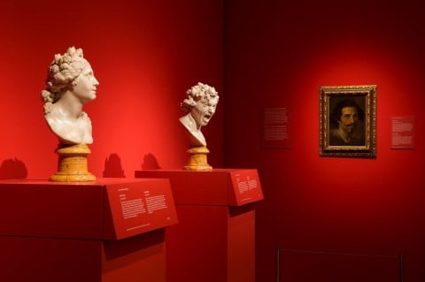 La Ánimas de Bernini - veduta della mostra presso il Museo del Prado, Madrid 2014