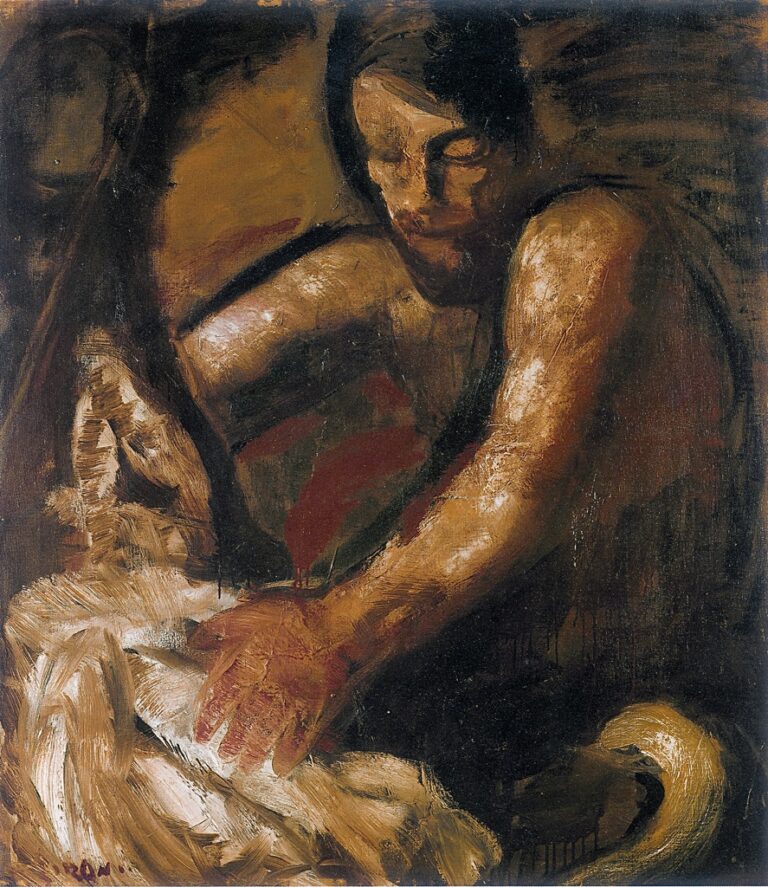 Mario Sironi Il pescatore 1930 Banca dItalia Mario Sironi al Vittoriano. Dagli esordi simbolisti al ritorno al quadro