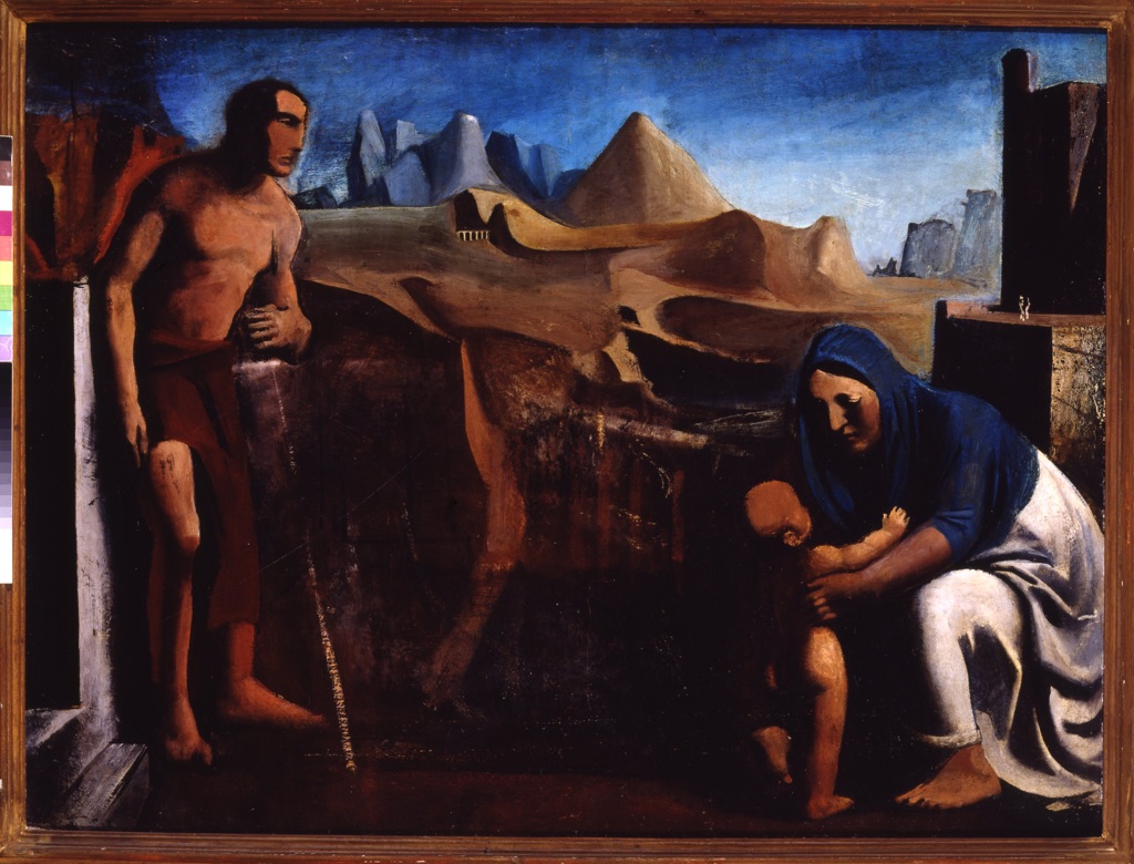 Mario Sironi, La famiglia, 1927-28 – Galleria d’Arte Moderna, Roma