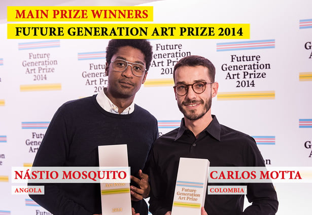 Nástio Mosquito e Carlos Motta vincono ex aequo il Future Generation Art Prize 2014. Un colombiano e un angolano, in Ukraina: si riscrivono ancora le geopolitiche artistiche globali
