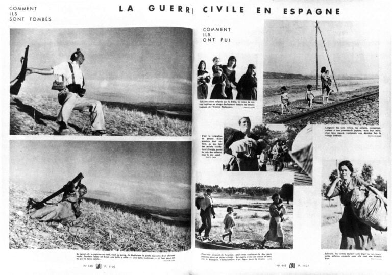 Robert Capa Vu 23 settembre 1936 Collezione privata Budapest La guerra mediatica e i suoi postumi. Alla Civica di Trento