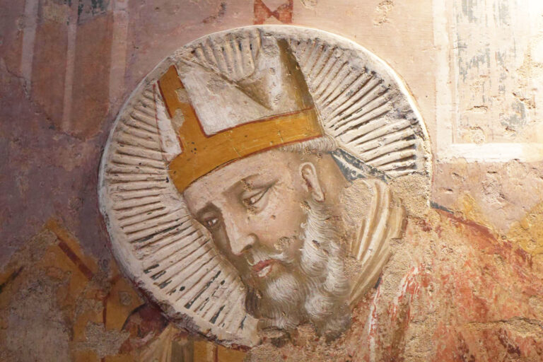 Scuola fabrianese riminese del XIV secolo San Massimino Chiesa di SantAgostino Fabriano Da Giotto a Gentile. Pittura e scultura a Fabriano tra Duecento e Trecento