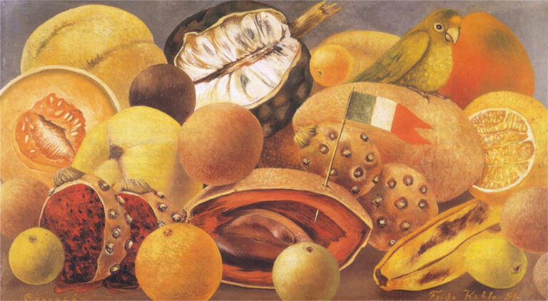 still life with parrot and fruit 1951.jpgHalfHD Frida Kahlo mai vista. Il New York Botanical Garden prepara la prima mostra di opere “naturalistiche”: sarà ricostruito anche il giardino della Casa Azzurra di Coyoacán