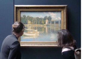 Come si restaura un Monet, in sei mosse