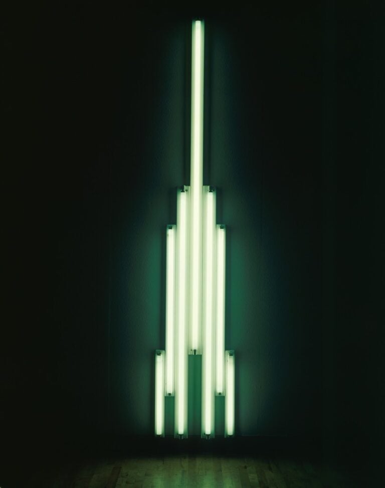 Dan Flavin, 'Monument' for V. Tatlin, 1966-69 - © 2014 Stephen Flavin / Artists Rights Society (ARS), New York - Courtesy Tate Collection: Purchased 1971