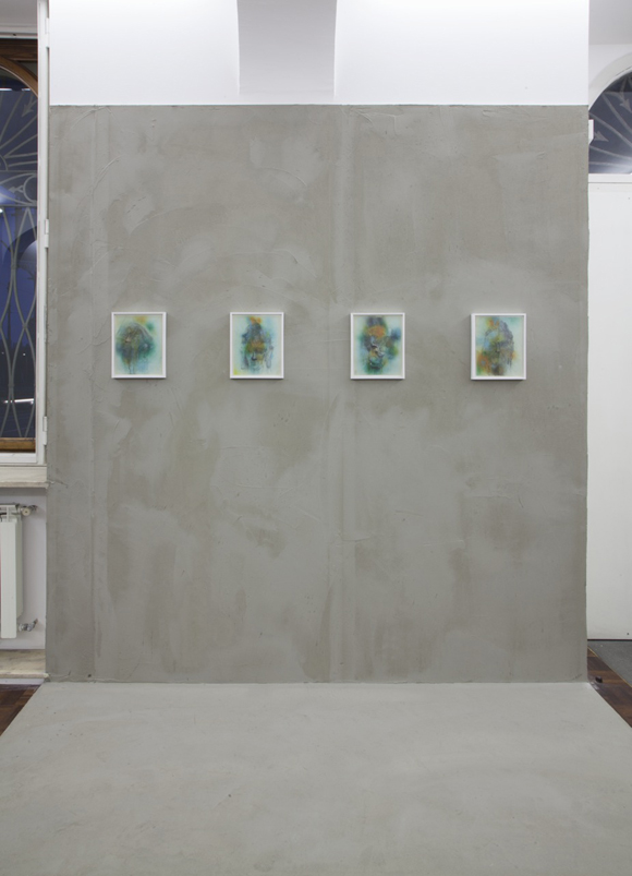 Francesco Barocco - veduta della mostra presso la Galleria Norma Mangione, Torino 2014