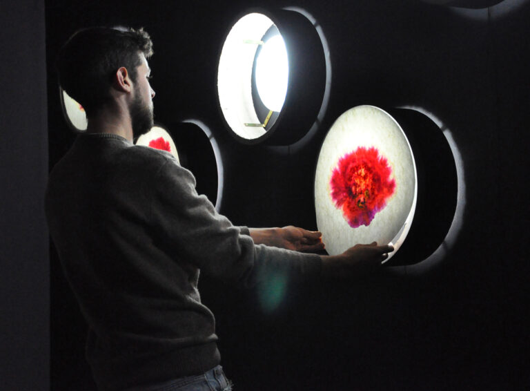 Giulio Bensasson al lavoro - foto di Carlotta Scognamiglio