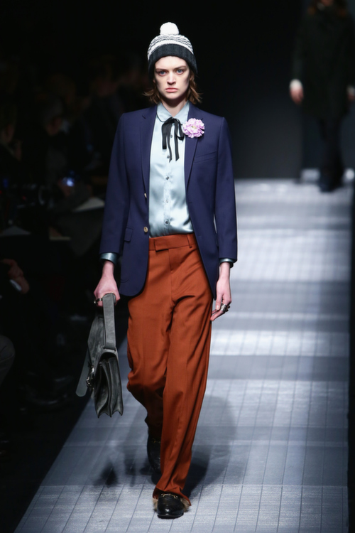 GUCCI SHOW – Runway – Milan Menswear Fashion Week Fall Winter 2015/2016 |  Artribune