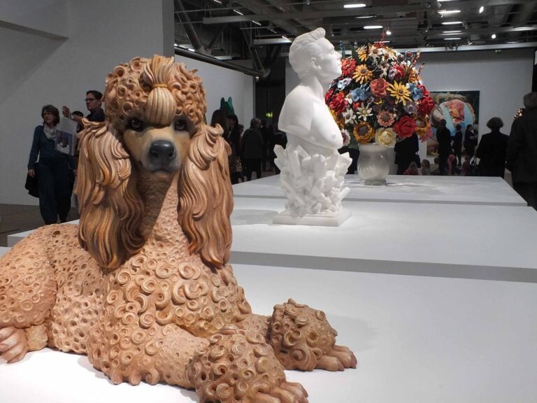 Jeff Koons serie Made in Heaven Poodle 1991 © Silvia Neri Jeff Koons: la grande retrospettiva al Pompidou