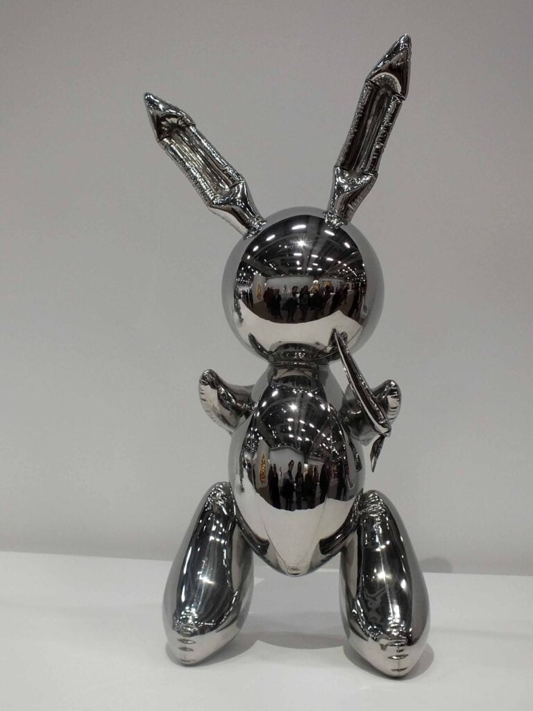 Jeff Koons serie Statuary Rabbit 1986 © Silvia Neri Jeff Koons: la grande retrospettiva al Pompidou