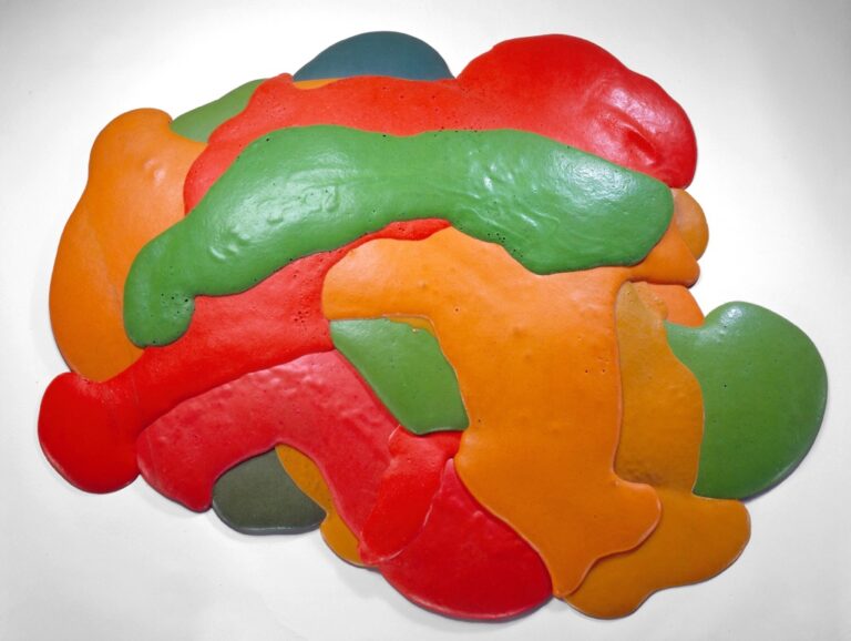 Lynda Benglis, Night Sherbert A, 1968 - Courtesy the artist and Cheim & Read, New York