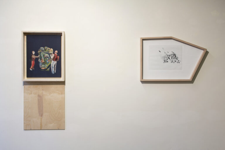 Matteo Fato - (SECRéTA) - veduta della mostra presso TRA, Treviso 2015 - mostra aperta