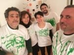 Moving Art - casa Musumeci Greco - Selfie - Giovanni De Angelis , Andrea De Fusco, Mariagrazia Pontorno, Ines Musumeci Greco, Alessandro Sarra - © Giovanni De Angelis