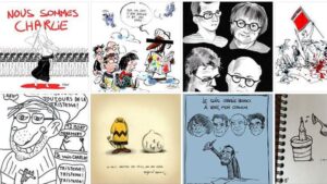 Art Digest: Charlie Hebdo, omaggio al Festival di Angoulême. Aiutare sempre il viandante Banksy. Metro d’arte, anche in Cile