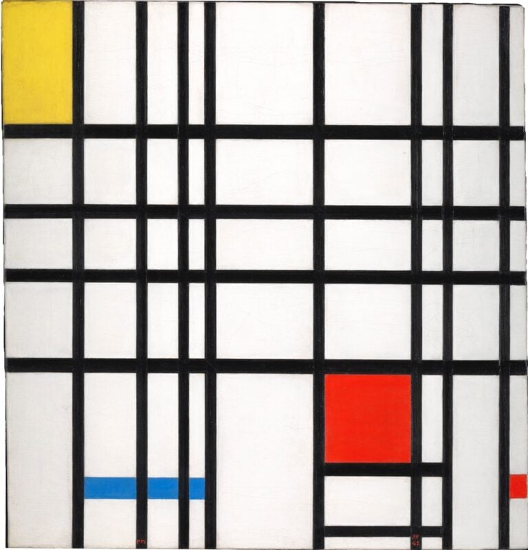 Piet Mondrian, Composition with Yellow, Blue and Red, 1937-42 - © DACS, London/VAGA, New York 2014 - Courtesy Tate Collection: Purchased 1964
