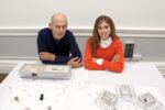 Rem Koolhaas e Dasha Zhukova con la maquette del Garage Museum Mosca La top ten dei musei che apriranno nel 2015