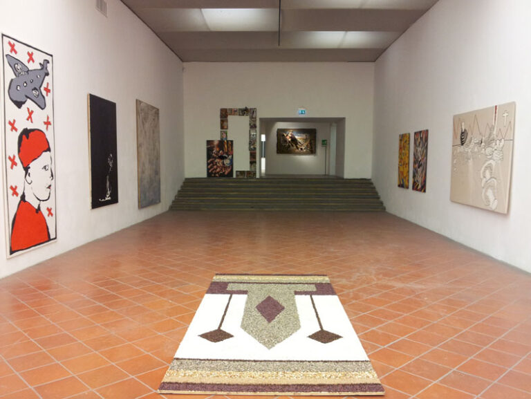 Rewind. Arte a Napoli 1980-1990 - veduta della mostra presso Castel Sant'Elmo, Napoli 2015