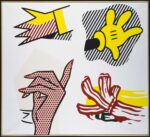 Roy Lichtenstein, Study of Hands, 1980 - Private Collection - © Estate of Roy Lichtenstein : SIAE 2014