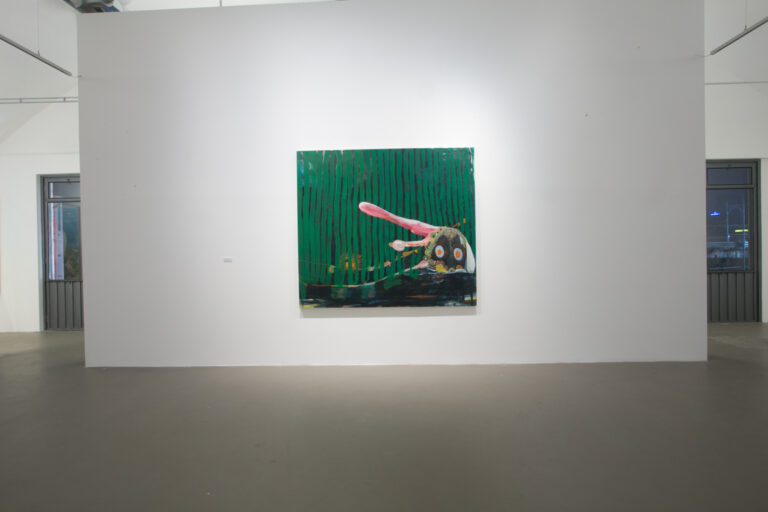 Santi Moix - Brooklyn Studio - veduta della mostra presso M77 Gallery, Milano 2014