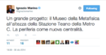 Schermata 2015 01 01 alle 11.48.46 Il mistero del nuovo Museo della Metafisica a Roma. Annunciato da Ignazio Marino, ma nessuno (né assessore, né Fondazione Giorgio de Chirico) ne sa nulla