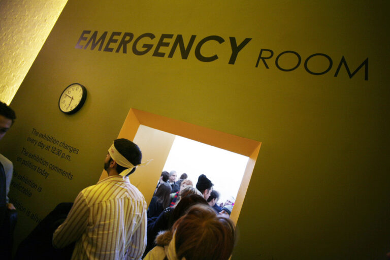 Ultracontemporary Format “Emergency Room”. Everyday Changing Exhibitions About Emergencies